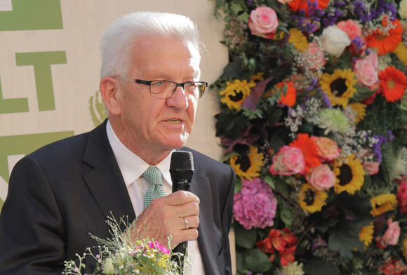 Stallwächterparty 2018 ARTEN VIELFALT LEBEN Rede von Ministerpräsident Winfried Kretschmann an die Gäste der Stallwächterparty.