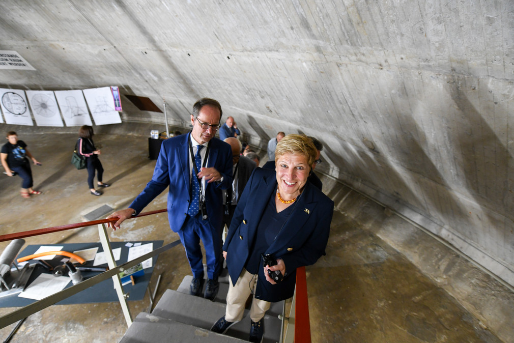 Ministerin Nicole Razavi MdL besucht den Stuttgarter Fernsehturm