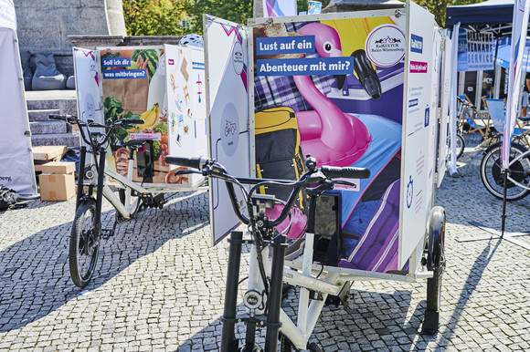 Zweiter Cargo-Bike-Day in Stuttgart zeigt Vielfalt der Lastenräder