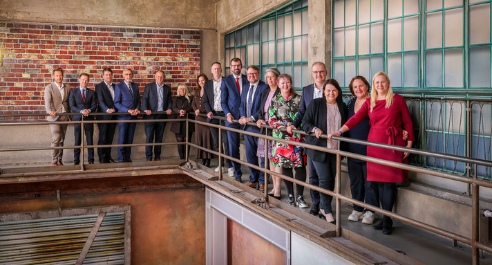 Gruppenfoto zur Sportministerkonferenz 2025 in Chemnitz