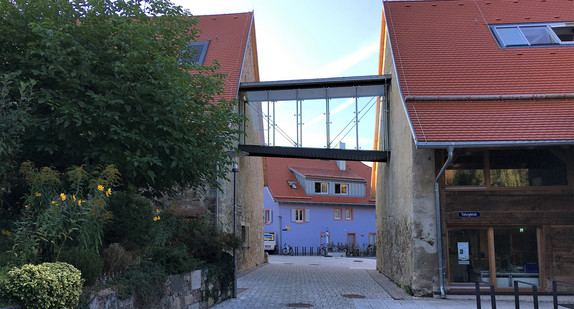Die sanierten Talvogteischeunen in Kirchzarten
