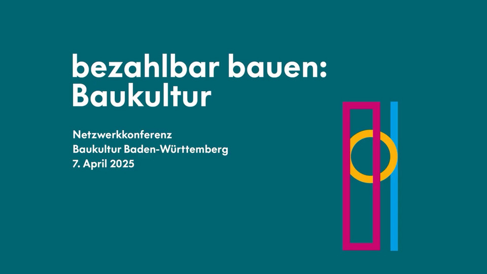 Thumbnail Video Netzwerkkonferenz Baukultur