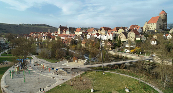 Staatspreis Baukultur 2024: Anerkennung in der Kategorie Infrastruktur-/Ingenieurbau, Mühlensteg Besigheim