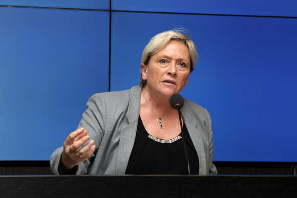 Pressekonferenz Qualitätskonzept für das Bildungssystem im Land Kultusministerin Susanne Eisenmann
