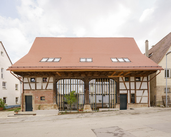 Denkmalpflege Innovationspreis „Denkmal – Energie – Zukunft“ Doppelscheune Tübingen-Derendingen