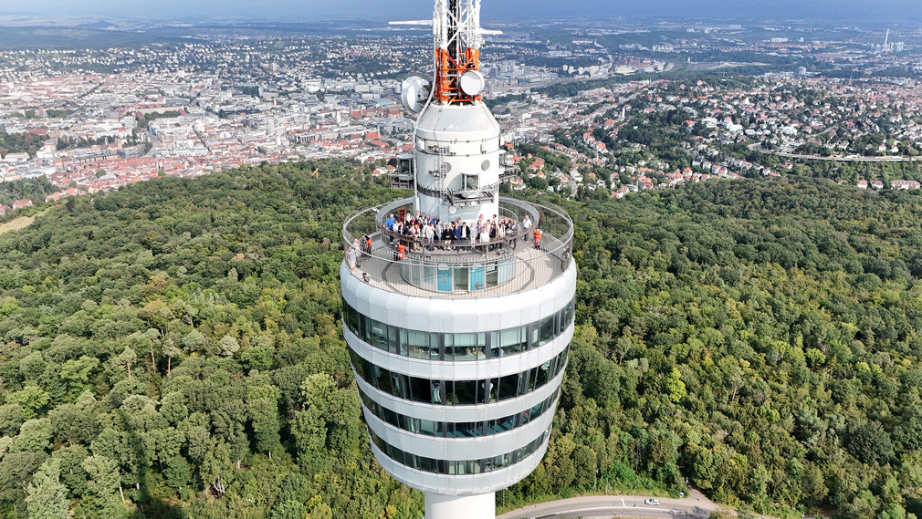 Ministerin Nicole Razavi MdL besucht den Stuttgarter Fernsehturm