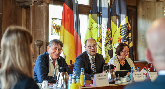 Pressekonferenz anlässlich der landesweiten Eröffnung des Tages und der Nacht des offenen Denkmals 2026 in Rottweil.