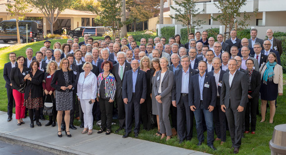 Delegationreise Kretschmann reist nach Kalifornien und Ontario Gruppenfoto der Delegation (Bild: Staatsministerium Baden-Württemberg)