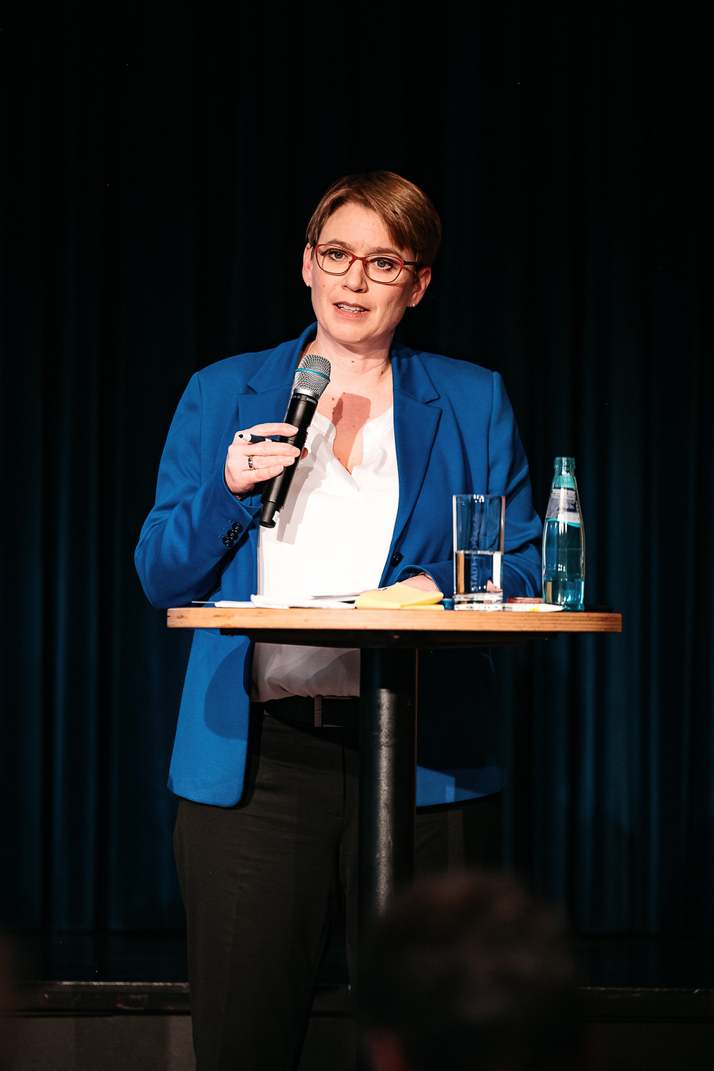 Staatssekretärin Andrea Lindlohr MdL beim Regionaldialog in Bad Saulgau