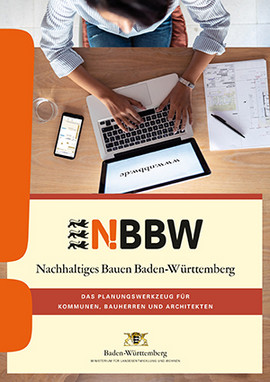 Titelbild Broschüre NBBW Nachhaltiges Bauen Baden-Württemberg