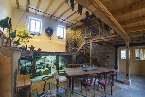 Wohnraumoffensive Innovationspreis Lehmbau BW 2025 Kunstmühle Königheim, Innenansicht