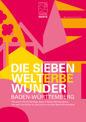 Titelbild Broschüre "Die sieben Welterbewunder"