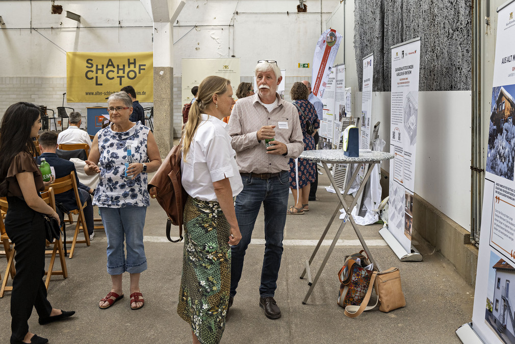 Ausstellung beim Landesweiten Schaufenster für Beispielgebende Projekte in Pforzheim