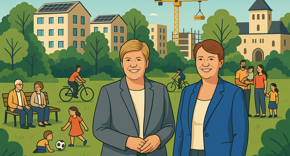 So stellt sich die KI die Arbeit des Bauministeriums vor