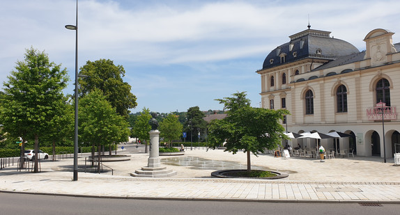 Karlsplatz in Sigmaringen nach Sanierung