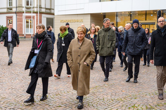 142. Bauministerkonferenz: Denkmalspazierung durch Baden-Baden