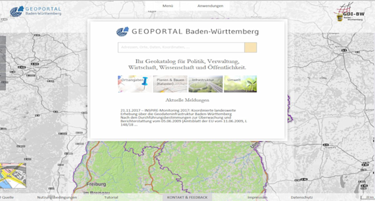 Geoportal Baden-Württemberg