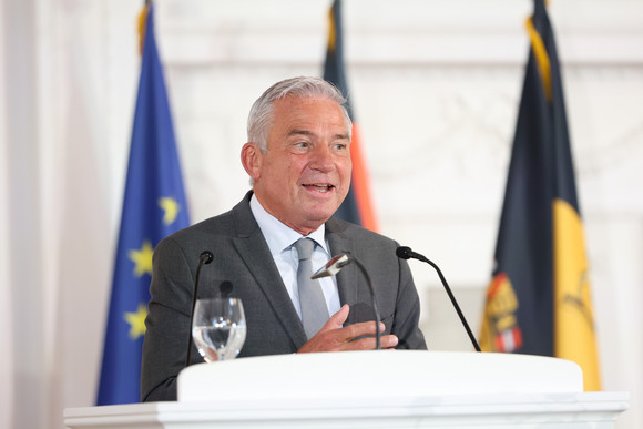 Festakt 75. Geburtstag von Ministerpräsident Winfried Kretschmann Festrede des stellvertretenden Ministerpräsidenten und Innenministers Thomas Strobl