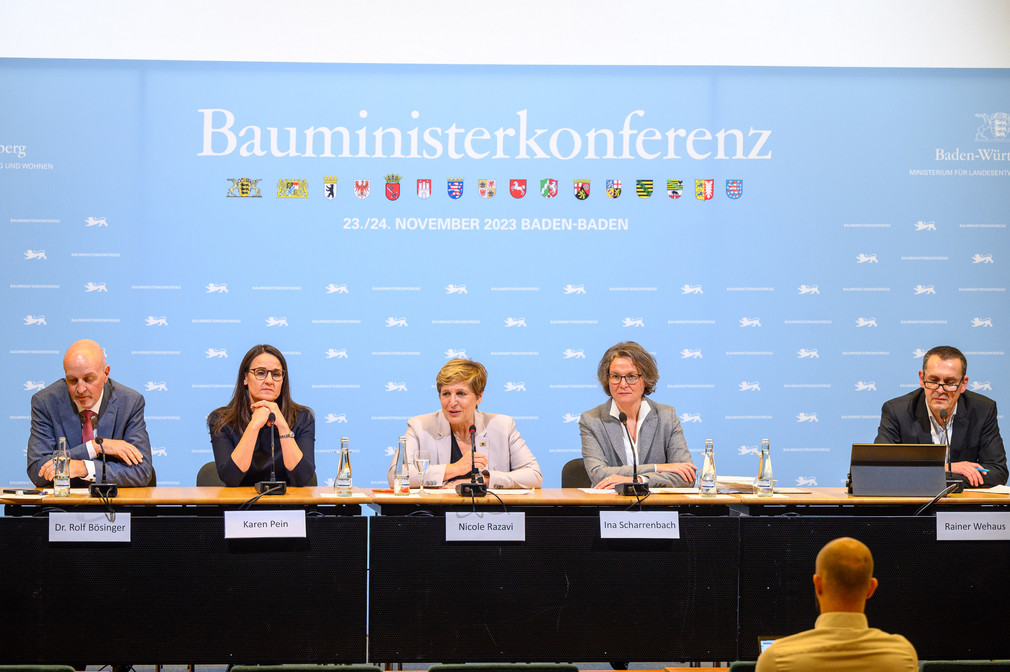 142. Bauministerkonferenz in Baden-Baden