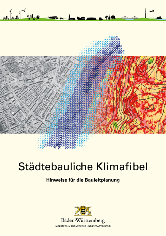 Titel der Brosch&uuml;re St&auml;dtebauliche Klimafibel